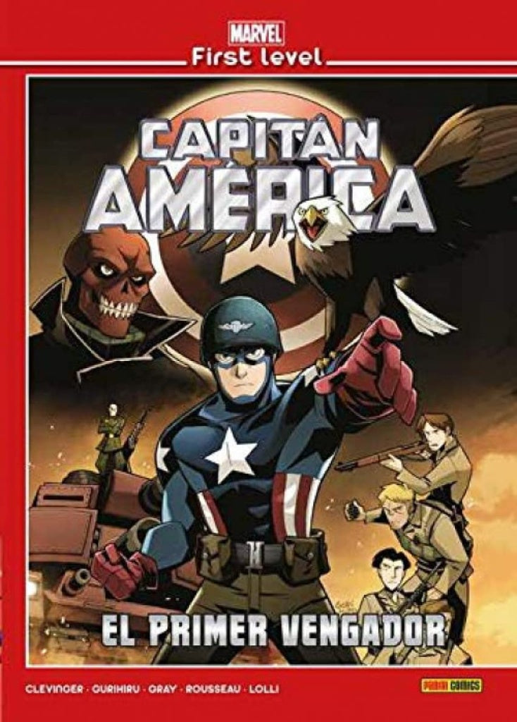 Marvel First level: Capitán América | . Clevinger