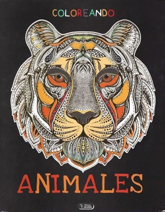 SUPER COLOREA ANIMALES-TIGRE