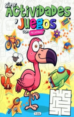 SUPER ACTIVIDADES CON PEGATINAS..
