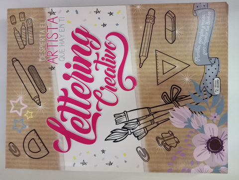 LETTERING CREATIVO ROSA..