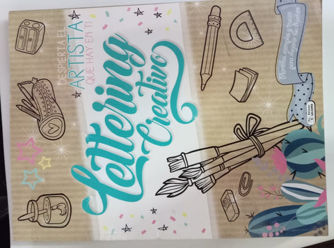 LETTERING CREATIVO CELESTE..