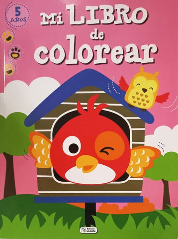 MI LIBRO DE COLOREAR 5 AÑOS..