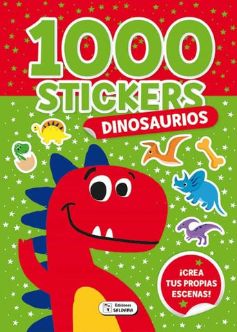 1000 STICKERS DINOSAURIOS *  | sin autor