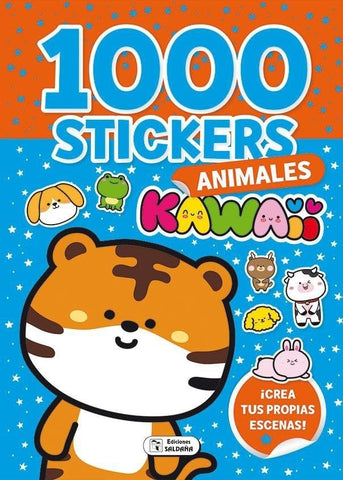 1000 STICKERS : ANIMALES  | sin autor