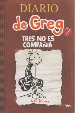 DIARIO DE GREG 7 TRES NO ES COMPAÑIA.. | Jeff Kinney