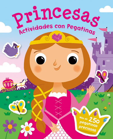 PRINCESAS. ACTIVIDADES CON PEGATINAS..