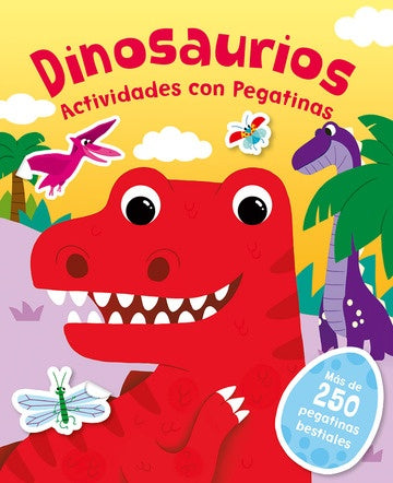 DINOSAURIOS. ACTIVIDADES CON PEGATINAS..