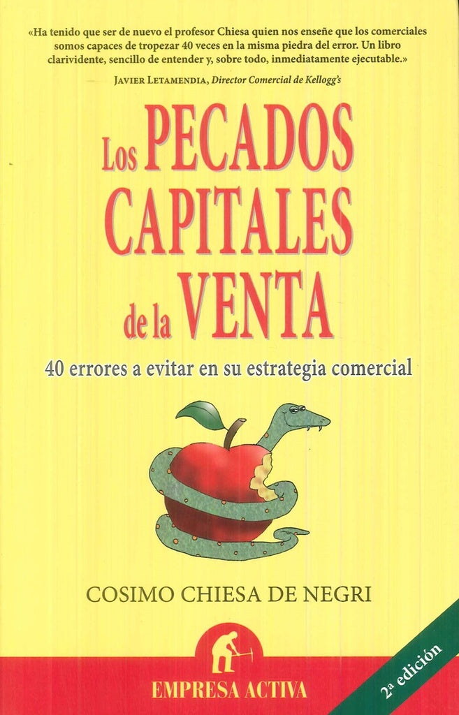 Los pecados capitales de la venta | Cósimo Chiesa de Negri
