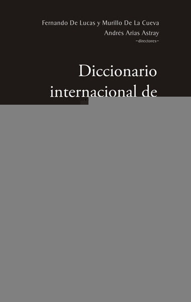 Diccionario internacional de Trabajo Social y Servicios Sociales | de Lucas y Murillo de la Cueva, Arias Astray