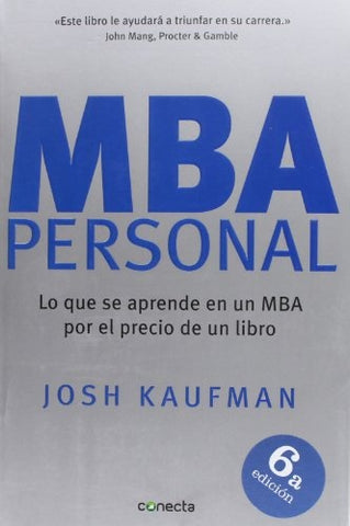 MBA PERSONAL | josh kaufman