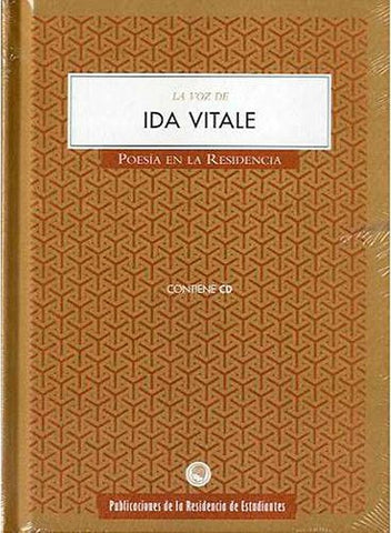 LA VOZ DE IDA VITALE. POESIA EN LA RESIDENCIA.. | Ida  Vitale