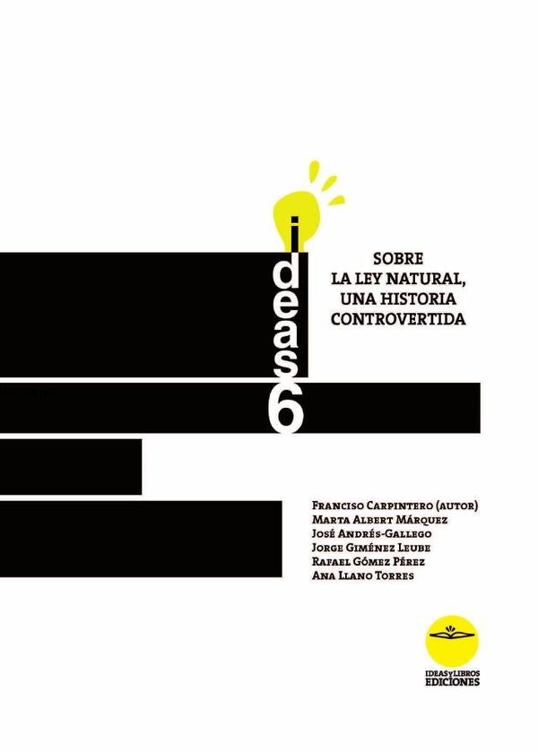 Sobre la Ley Natural, una historia controvertida | ANDRÉS-GALLEGO, CARPINTERO BENITEZ y otros
