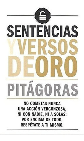 SENTENCIAS Y VERSOS DE ORO | PITAGORAS