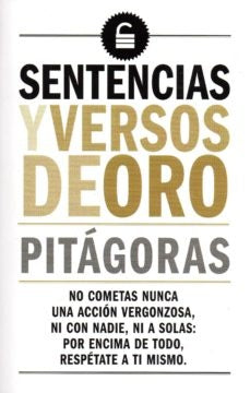 SENTENCIAS Y VERSOS DE ORO | PITAGORAS