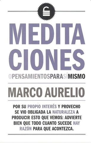MEDITACIONES.. | Marco Aurélio