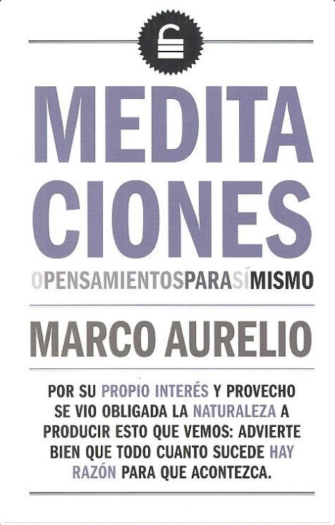 MEDITACIONES.. | Marco Aurelio