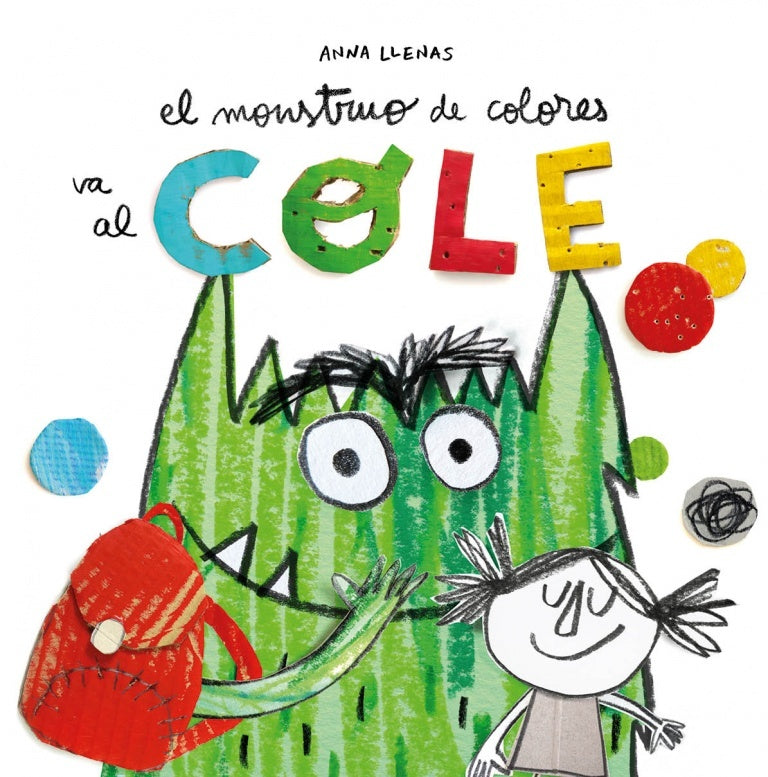 EL MONSTRUO DE COLORES VA AL COLE*.. | Anna  Llenas