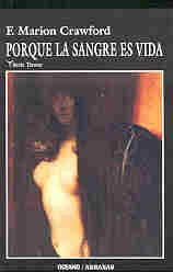 PORQUE LA SANGRE ES VIDA | Marion Crawford