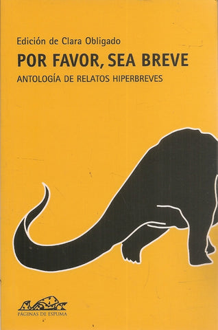 POR FAVOR, SEA BREVE | Clara Obligado