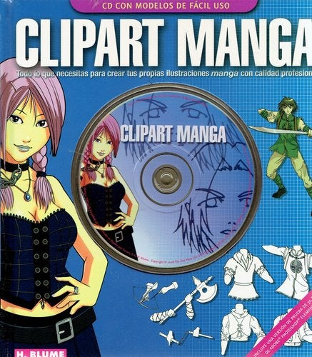 Clipart manga/ Clipart Manga (Spanish Edition) | Hayden Scott-baron