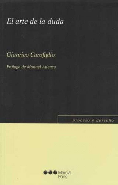 El arte de la duda | Gianrico Carofiglio