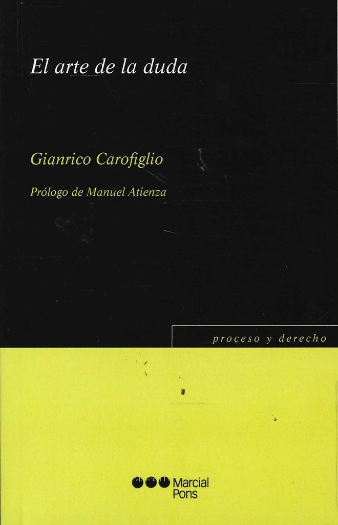 El arte de la duda | Gianrico Carofiglio