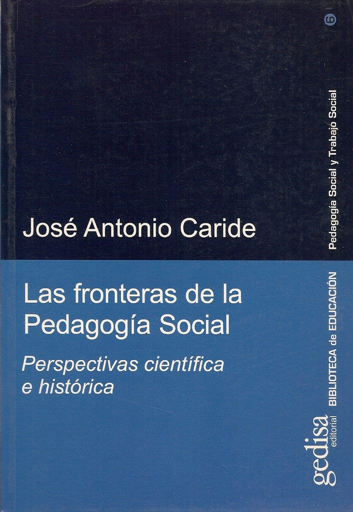 FRONTERAS PEDAGOGIA SOCIAL | JOSE CARIDE GOMEZ