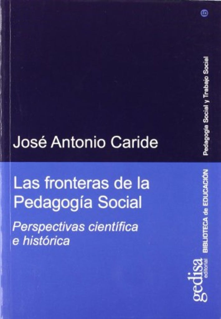 FRONTERAS PEDAGOGIA SOCIAL | JOSE CARIDE GOMEZ