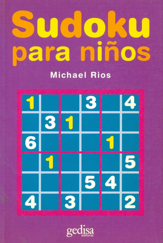 SUDOKU PARA NIÑOS | MICHAEL RIOS