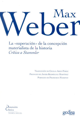 Superación de la concepción material