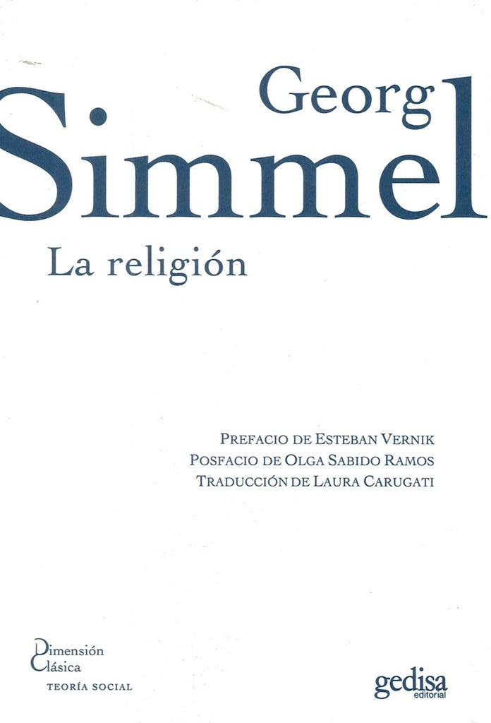 La religion | Georg Simmel
