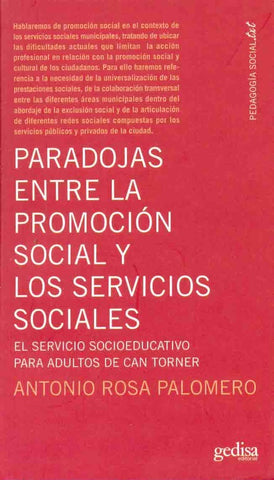 PARADOJAS ENTRE PROMOCION SOCI | ANTONIO ROSA PALOMERO