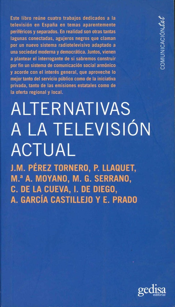 ALTERNATIVAS TELEVISION ACTUAL | AA.VV.