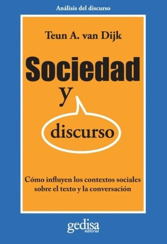 SOCIEDAD Y DISCURSO | TEUN A. VAN DIJK