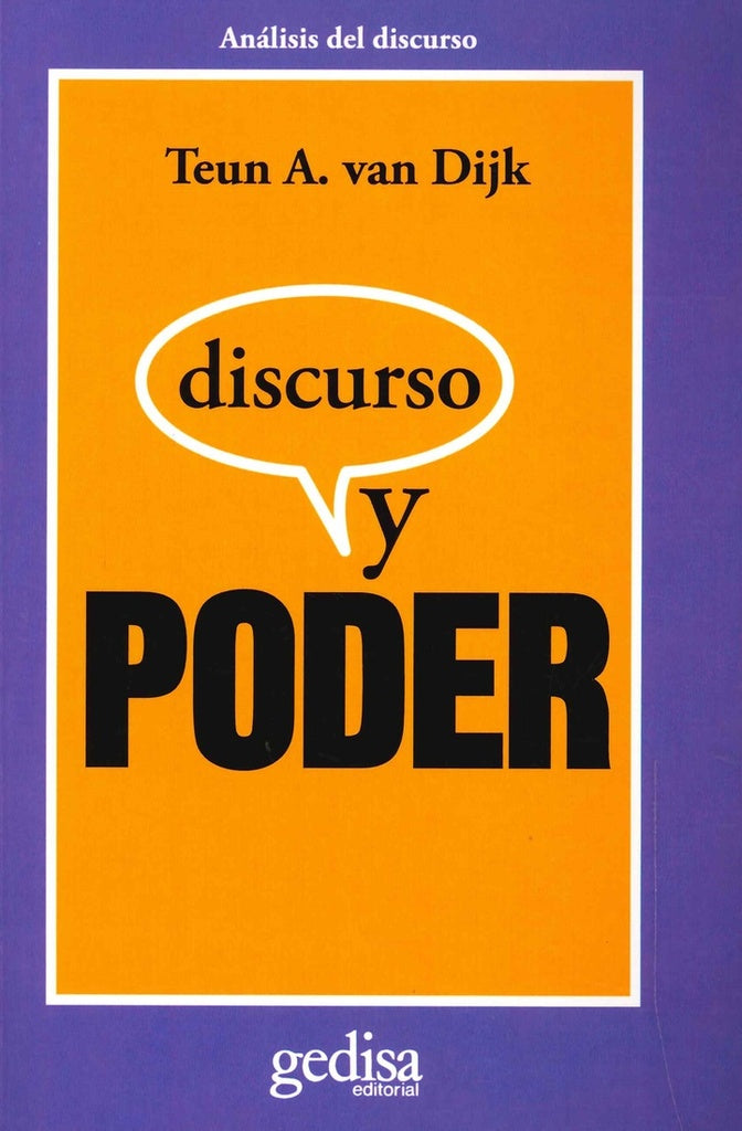 DISCURSO Y PODER | TEUN A. VAN DIJK