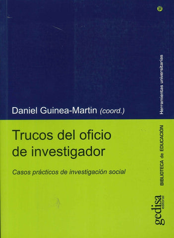 TRUCOS DEL OFICIO DE INVESTIGADOR.. | DANIEL  GUINEA MARTIN
