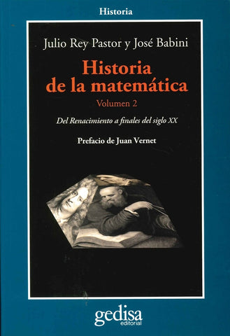 HISTORIA DE LA MATEMATICA VOL 2.. | JULIO REY PASTOR
