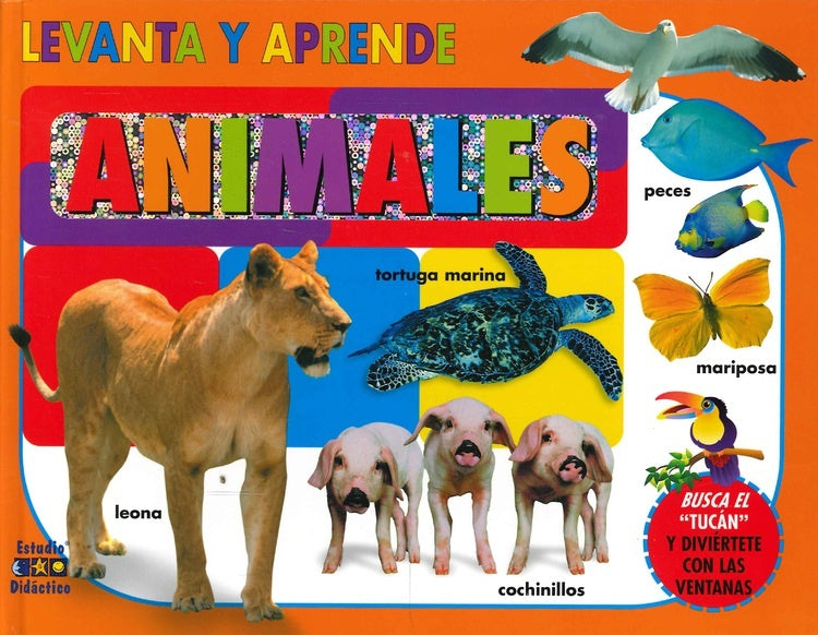 Levanta y aprende animales