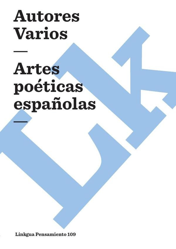Artes poéticas españolas | Autores Varios, Autores Varios y otros