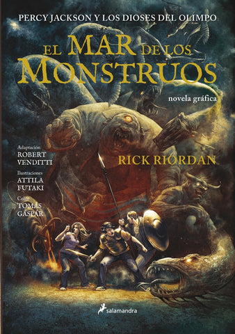 PERCY JACKSON Y LOS DIOSES DEL OLIMPO 2 EL MAR DE LOS MONSTUOS.. | Rick  Riordan