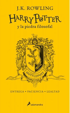HARRY POTTER 1 Y LA PIEDRA FILOSOFAL. HUFFLEPUFF  | Joanne K. Rowling