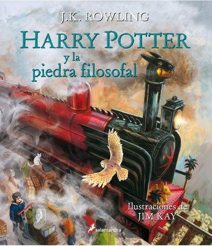 HARRY POTTER Y LA PIEDRA FILOSOFAL. ILUSTRADO | J. K. Rowling