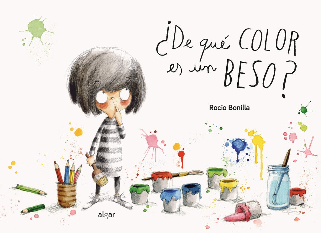 de que color es un beso?