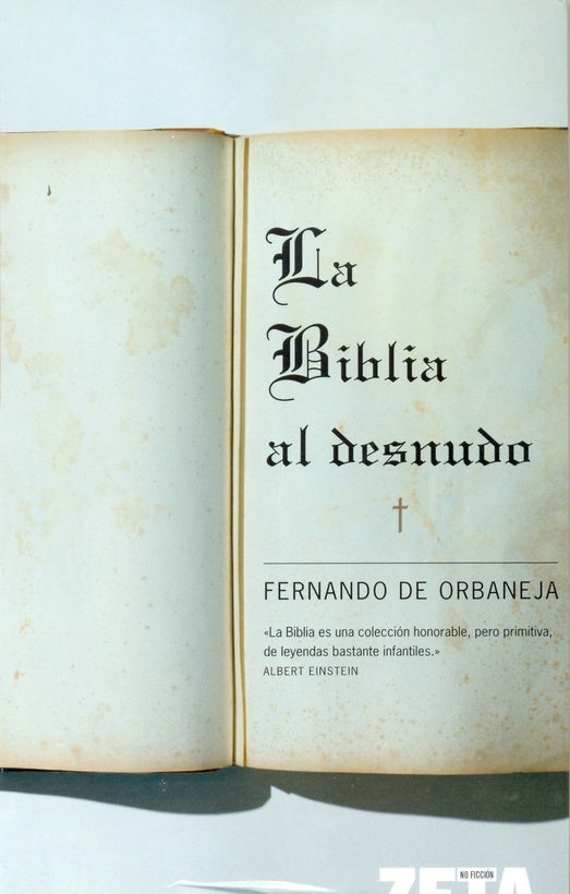 La biblia al desnudo | Fernando De Orbaneja