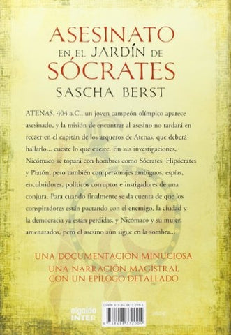 ASESINATO EN EL JARDIN DE SOCRATES  | SASCHA  BERST