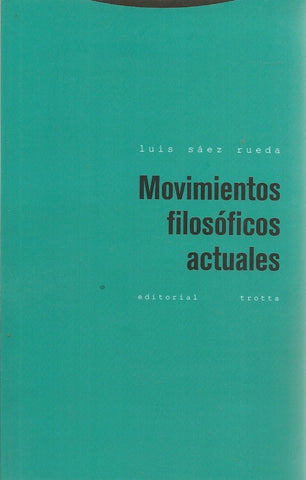 MOVIMIENTOS FILOSOFICOS ACTUALES | LUIS SAEZ RUEDA