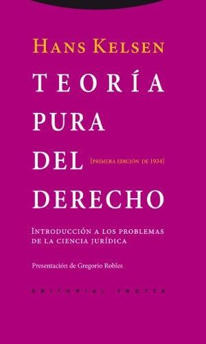 TEORIA PURA DEL DERECHO... | Kelsen Hans