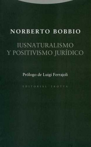 IUSNATURALISMO Y POSITIVISMO JURIDICO | NORBERTO BOBBIO