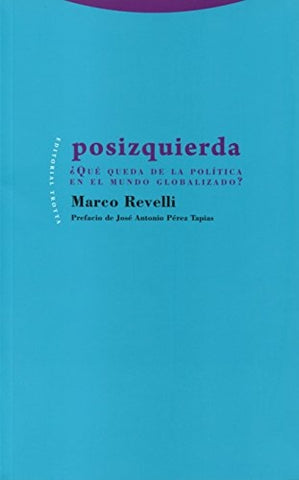 POSIZQUIERDA. QUE QUEDA DE LA POLITICA EN EL MUNDO GLOBALIZADO? | MARCO REVELLI