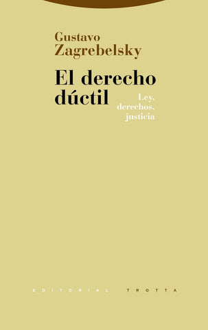 DERECHO DUCTIL, EL | GUSTAVO ZAGREBELSKY